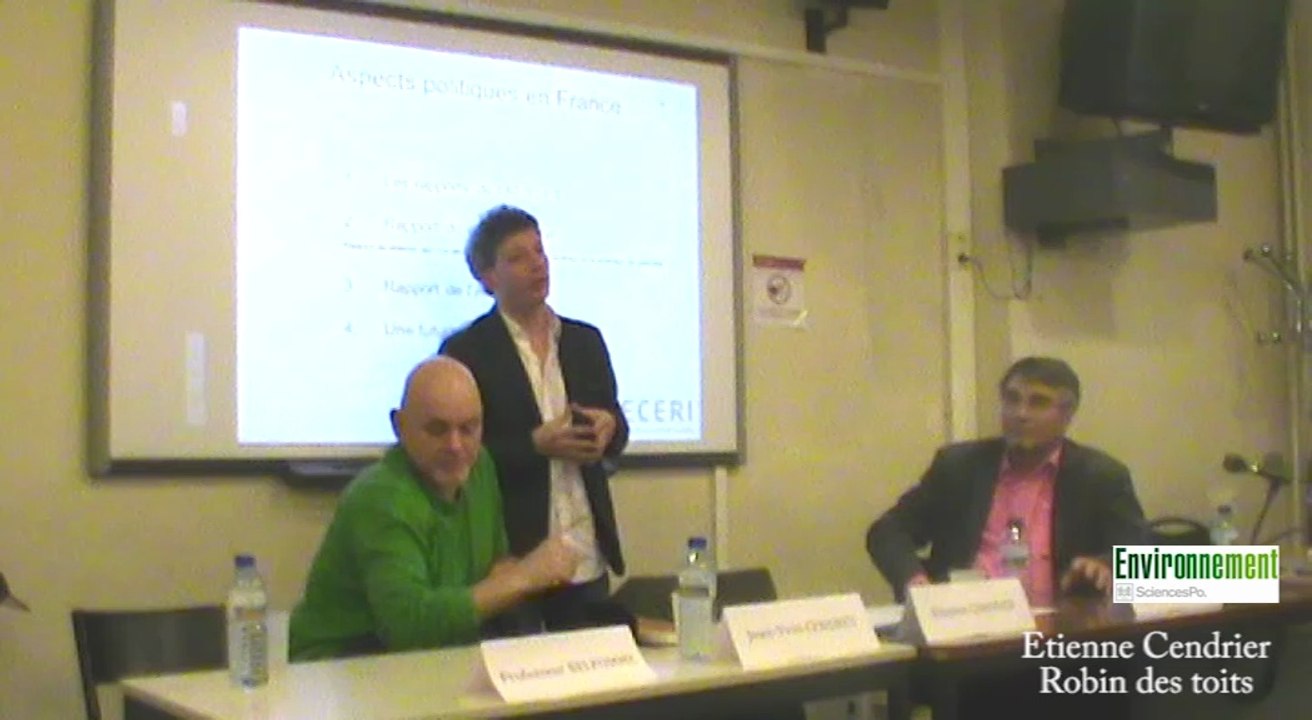 Etienne Cendrier à Sciences Po - Février 2014