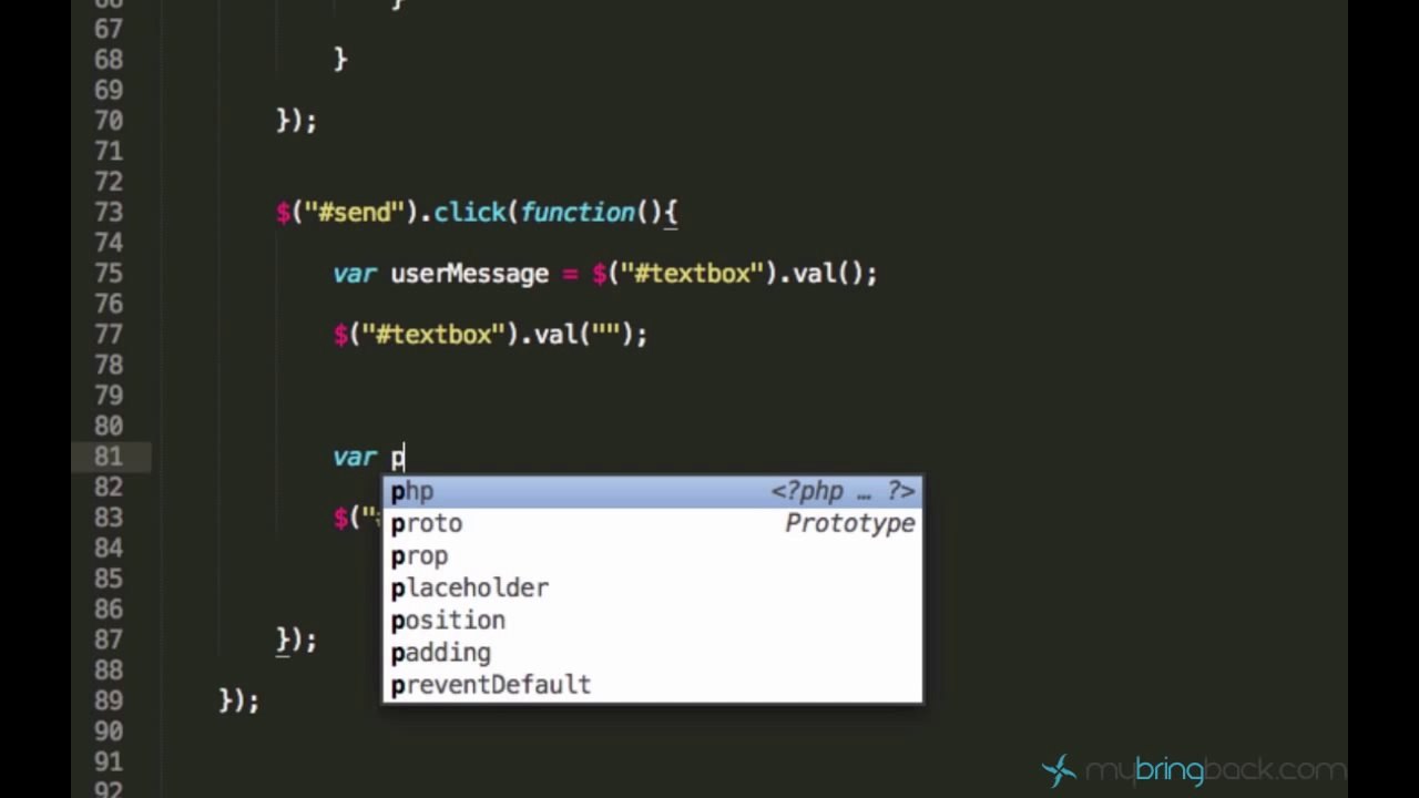 jQuery and AJAX Tutorials 9 | Sending Messages