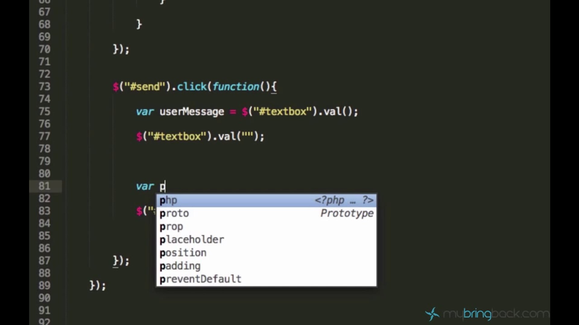 ⁣jQuery and AJAX Tutorials 9 | Sending Messages