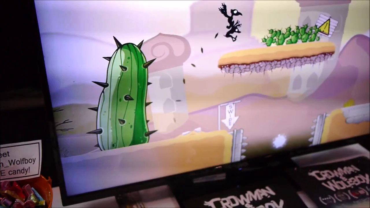 Crowman and Wolfboy hands-on