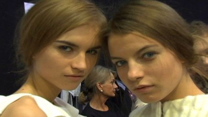 Allure Backstage Beauty: Pulled Back Hair, Fall 2008