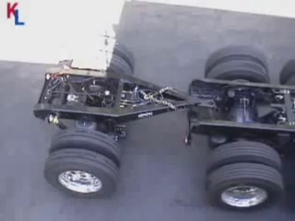 add Axle on a Tandem Truck Tractor