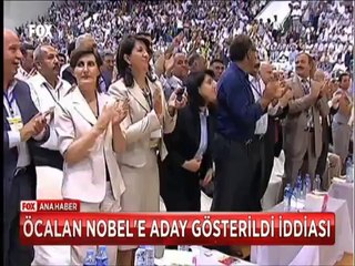 Abdullah Öcalan Nobel'e aday gösterildi