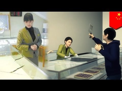 Chinese thief forgets knife; robbery fail