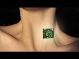 Google throat tattoo amplifies voice commands and detects lies