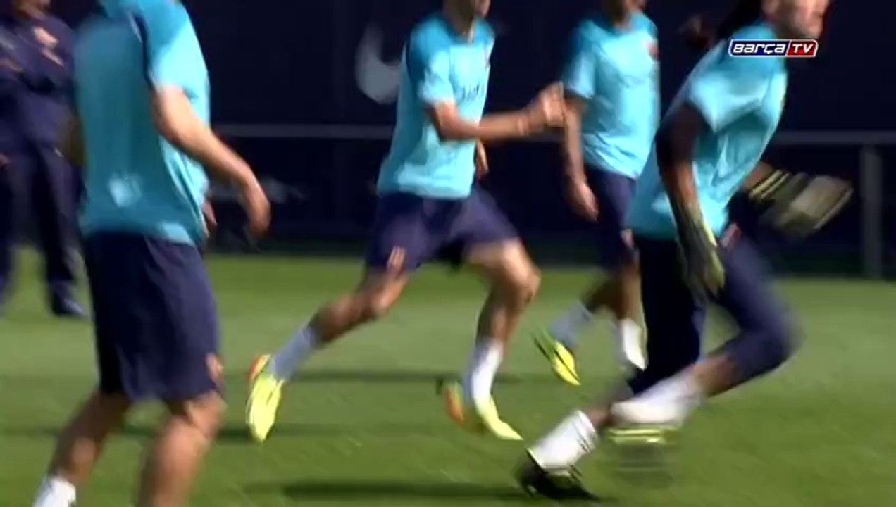 Training session 14/04/2014