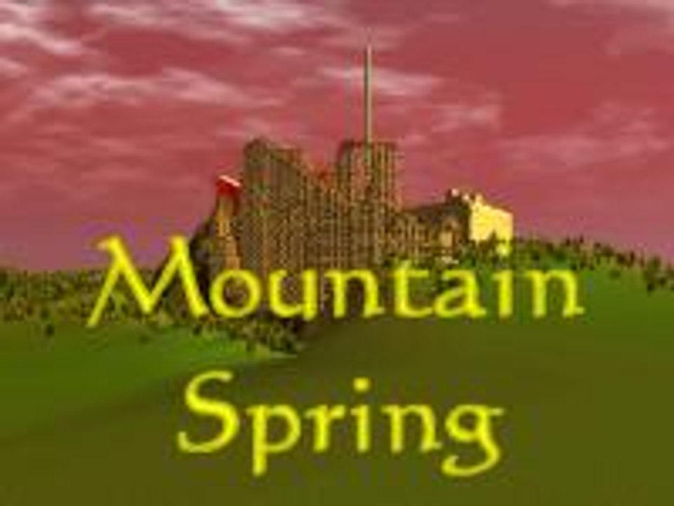 RCT3 Park - Mountain Spring