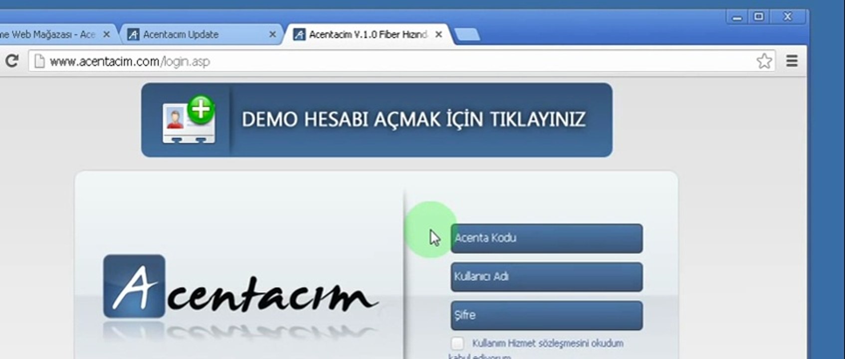 Acentacım Update