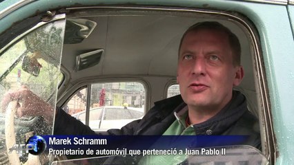 Travesía a Roma en el auto de Juan Pablo II