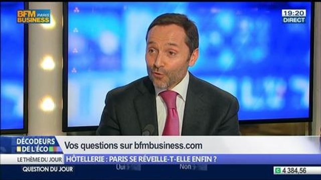 Hôtellerie: Paris se réveille-t-elle enfin ?, dans Les Décodeurs de l'éco - 14/04 1/5