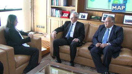 السيدة بوعيدة تتباحث بالرباط مع وزير التعليم العالي بجمهورية مصر 