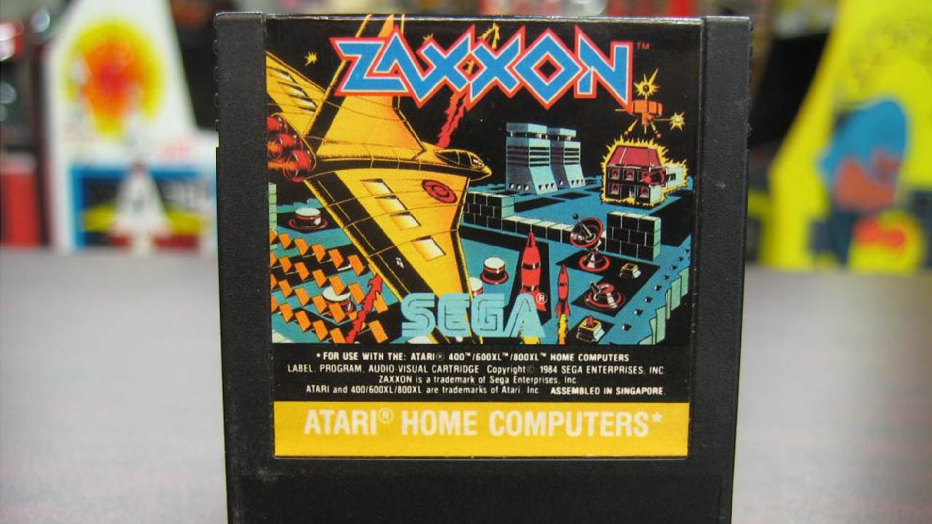 ⁣Classic Game Room - ZAXXON review for Atari Computers