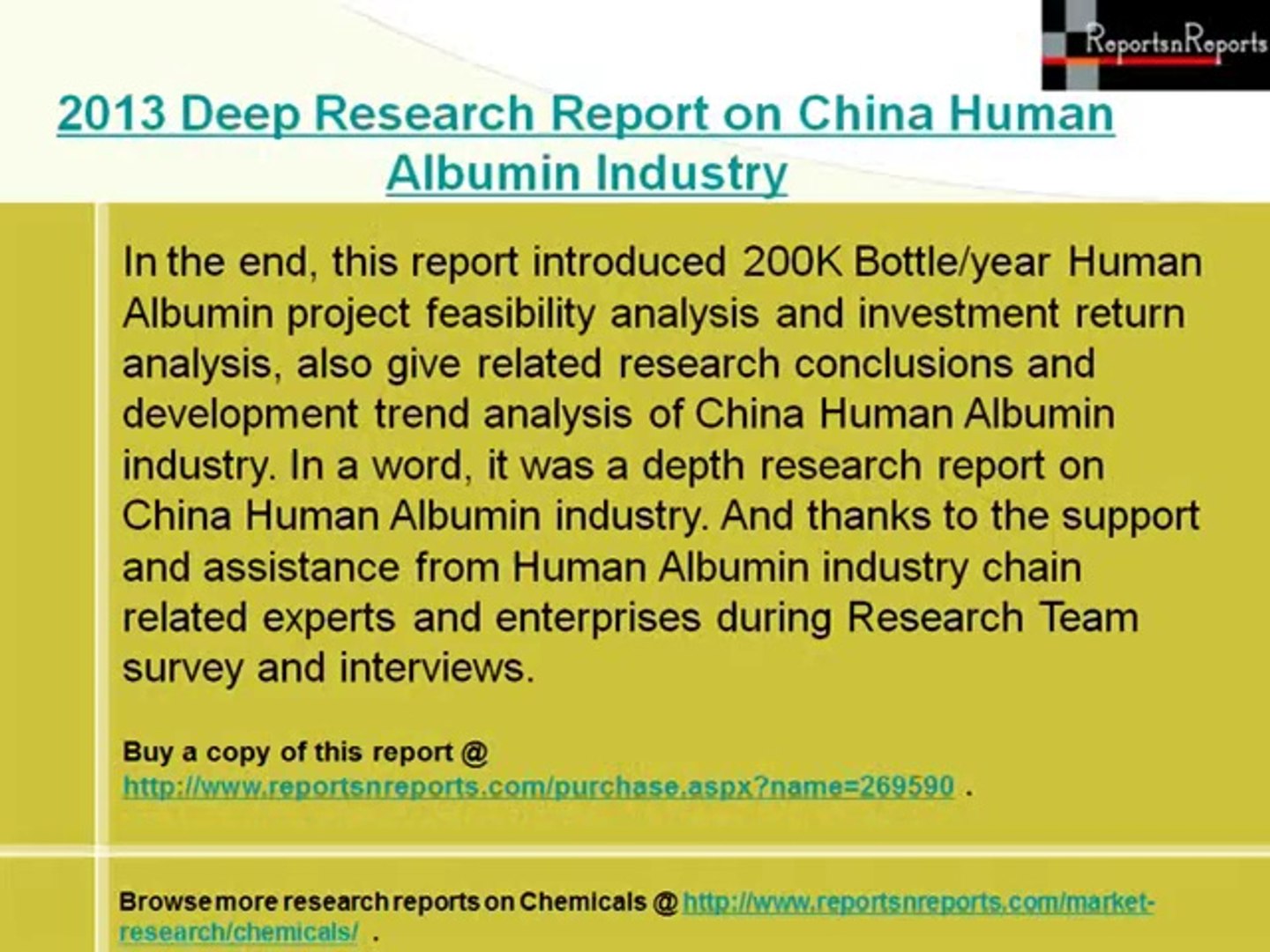Latest News: Human Albumin Market in China