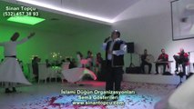 bursa gold nilüfer beyaz salonda gerçekleşen islami düğün organizasyonu ve semazen gösterisi