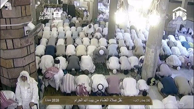 HD| Makkah Isha 14th April 2014 Sheikh Ghamdi