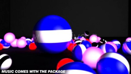 3D Balls Logo Reveal 3-Pack - After Effects Template