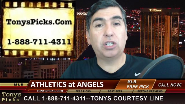 LA Angels vs. Oakland Athletics Pick Prediction MLB Odds Preview 4-14-2014
