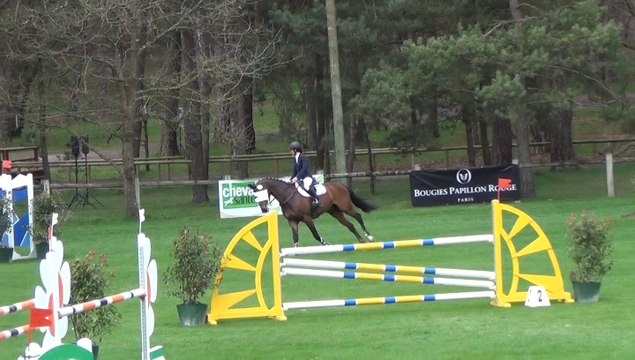 Justine Bonnet Trévor CSO CCI1 Fontainebleau 2014