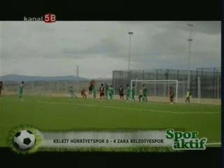Kelkit Hürriyet 0-4 Zaraspor | Spor Aktif Kanal58 maç özeti ve yorumları