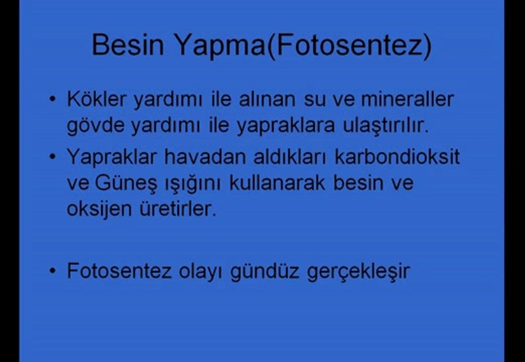5. Sınıf Canlılar Dünyasını Gezelim Video konu özeti halinde