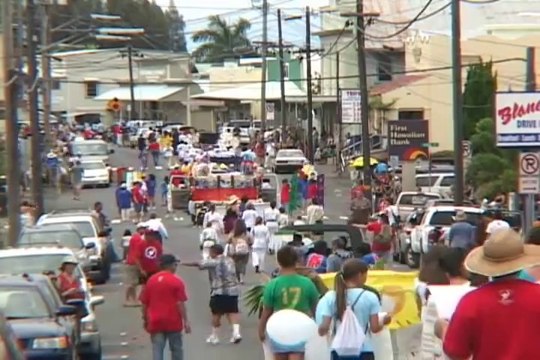 Peace Day parade in Honokaa, Hawaii - 2007
