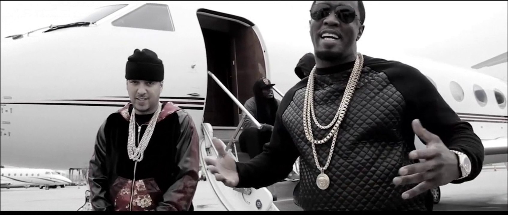 FRENCH MONTANA ft DIDDY & RICK ROSS & LIL DURK & CHINX DRUGZ & JADAKISS " Paranoid " (Remix) Video 2014.