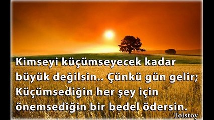 ÖZLÜ ve GÜZEL SÖZLER