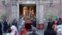 Semana Santa Marinera - 14 Abril Valencia 2014 - Procesión de la Hermandad con la venereta Imagen de la Flagelacióm del Señor