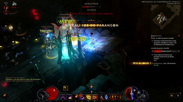 Diablo 3 Reaper of Souls Acte V - Salle de guerre maudite
