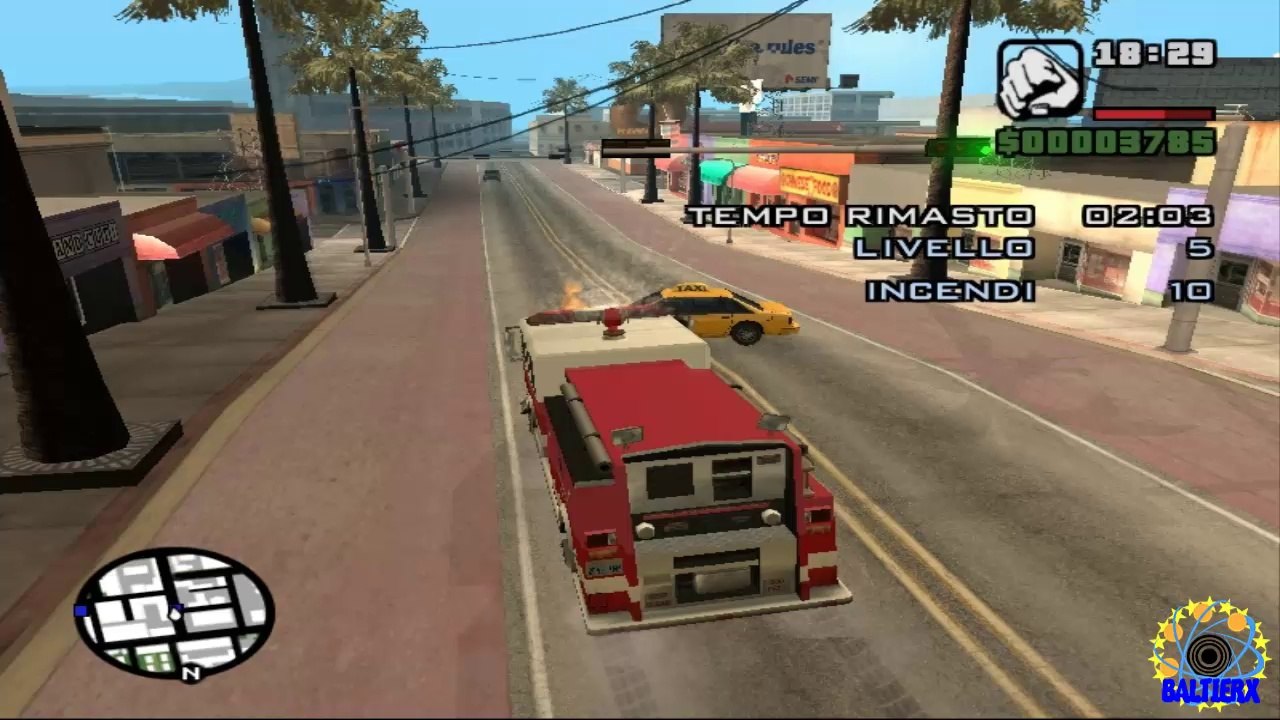 GTA: San Andreas|il pompiere fuori legge|By Baltierx
