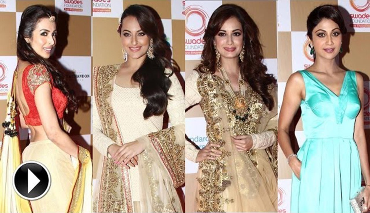 Top Bolly Celebs at Swades Foundation Fundraiser show