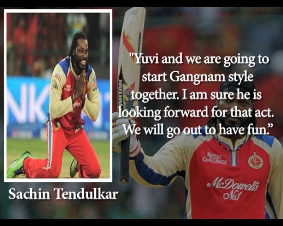 Yuvi Gayle to do Gangnam style together