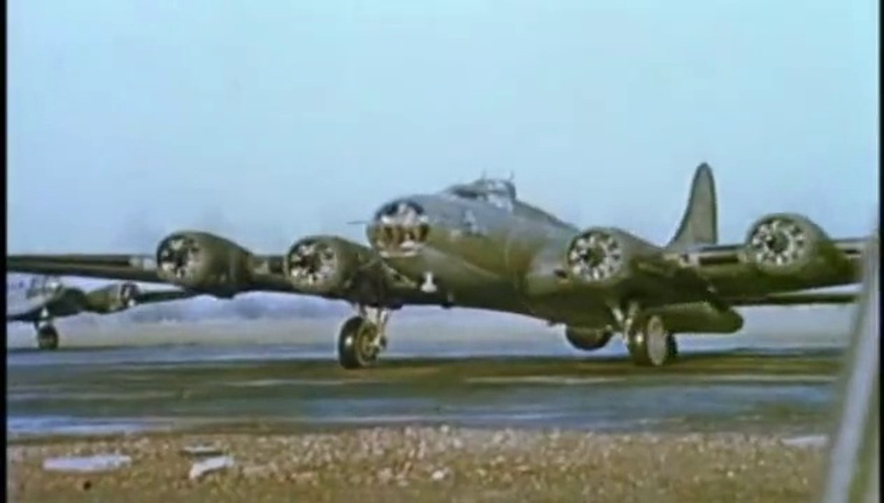 2e Guerre Mondiale - Les archives couleurs Anglaises, le Memphis belle