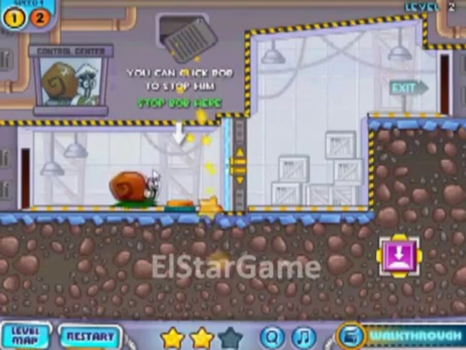 Snail Bob 4 Space Level 2