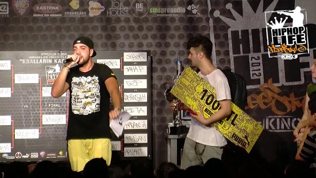 Hiphoplife Freestyle King 3 Şampiyonu Şehinşah - Ödül Töreni (2012) #FK3