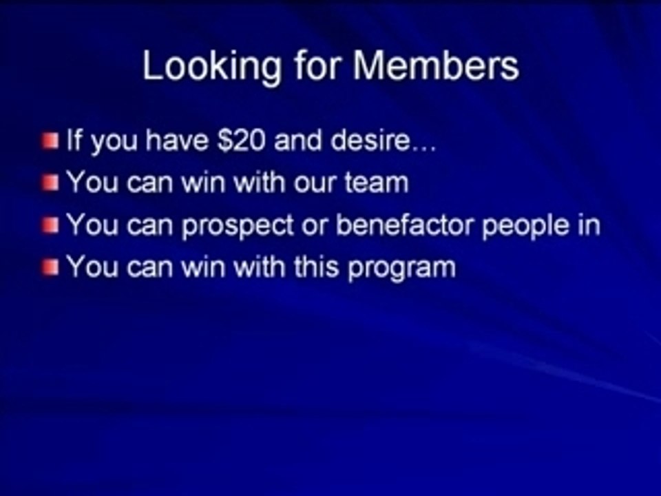 Pre Launch Team Builder