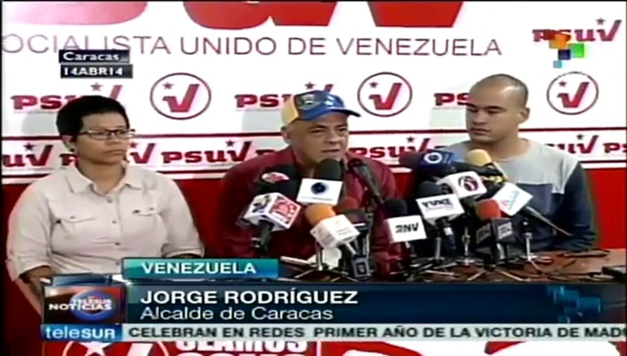 Alcalde de Caracas expresa satisfacción por rescate de periodista