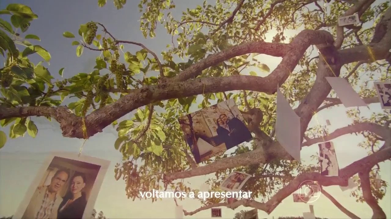 Vinheta de intervalo de "Em Família" com nova trilha