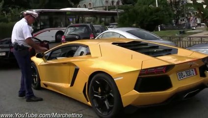 Police STOPS Noisy Lamborghini Aventador!