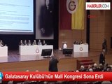 Galatasaray Kulübü'nün Mali Kongresi Sona Erdi