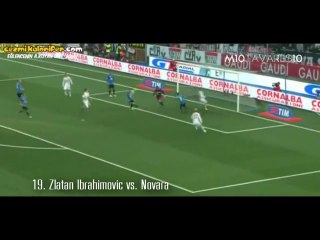 Topukla Atılmış En İyi 20 Gol