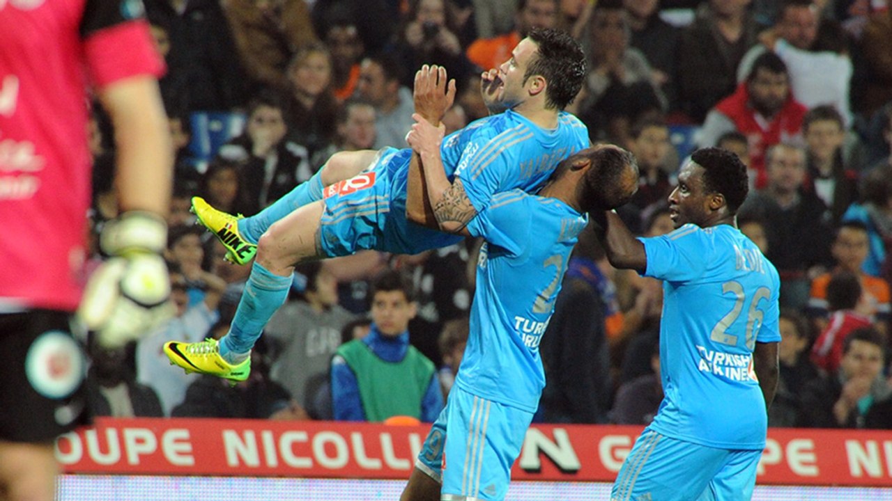 MHSC 2-3 OM : le but de Mathieu Valbuena (42e)