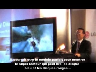 Le président de LG, la HD et Superman