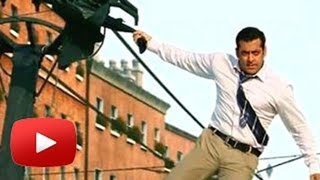 KICK Movie | Salman Khan's HELICOPTER CRASH Sequence In Poland