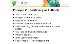 7 principles of Digital Marketing in 2014: #1 Positioning as   Authority