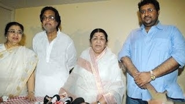 Lata Mangeshkar's Press Conference For Recipients Of Deenanath Mangeshkar Puraskars !