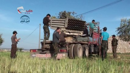 Syria: Government fighter jet appears to drop bomb