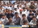 Shabqadar residents take to streets against loadshedding reported by Ahmad ali