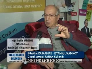 DESTEK AMAÇLI PANAX KULLANDI