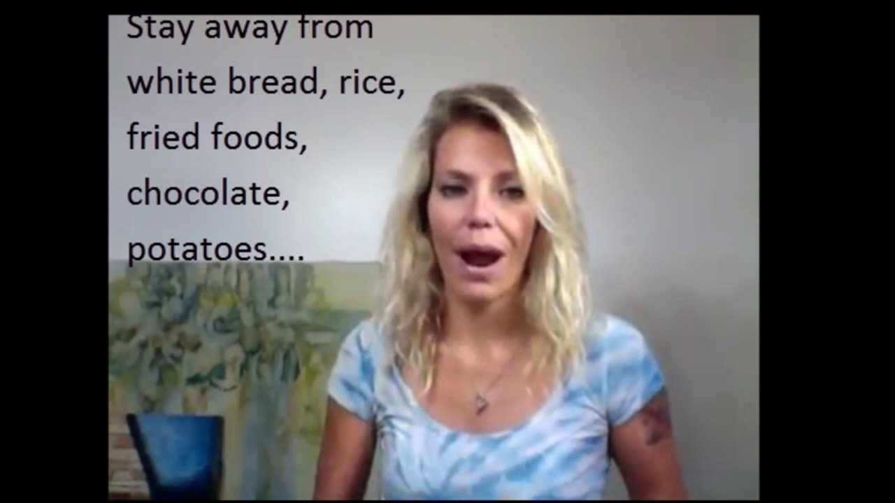 lose 100 lbs in one year  tip 4 stay away from white foods based foods